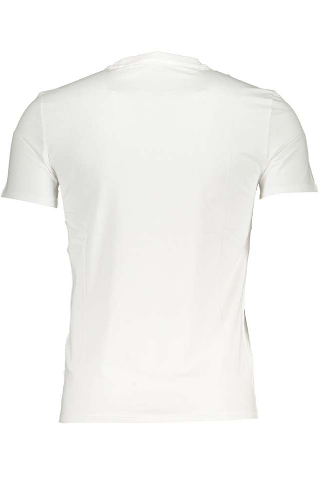 7455GUESS JEANS T-SHIRT MANICHE CORTE UOMO BIANCO