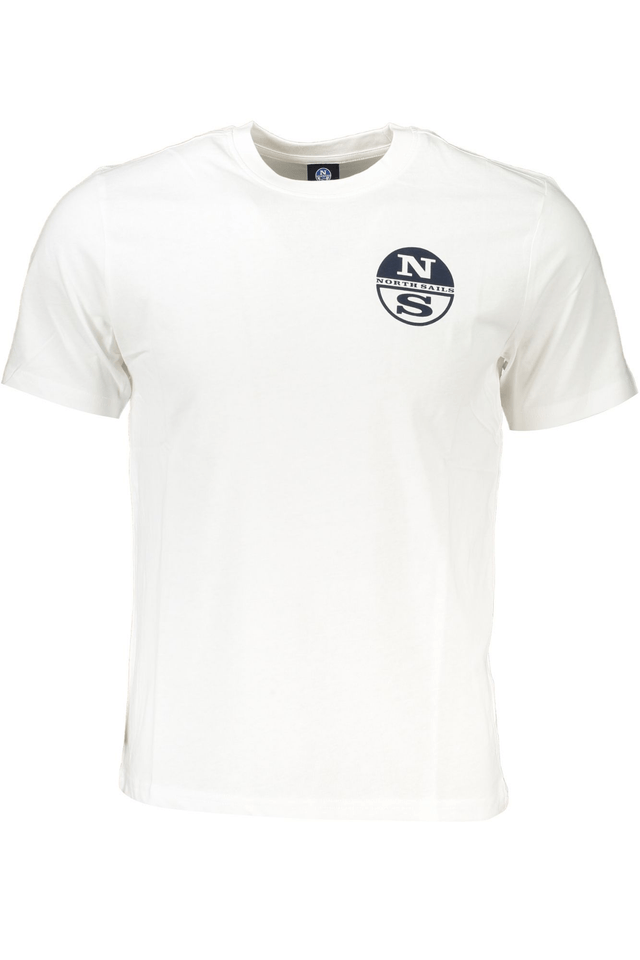 7108NORTH SAILS T-SHIRT MANICHE CORTE UOMO BIANCO