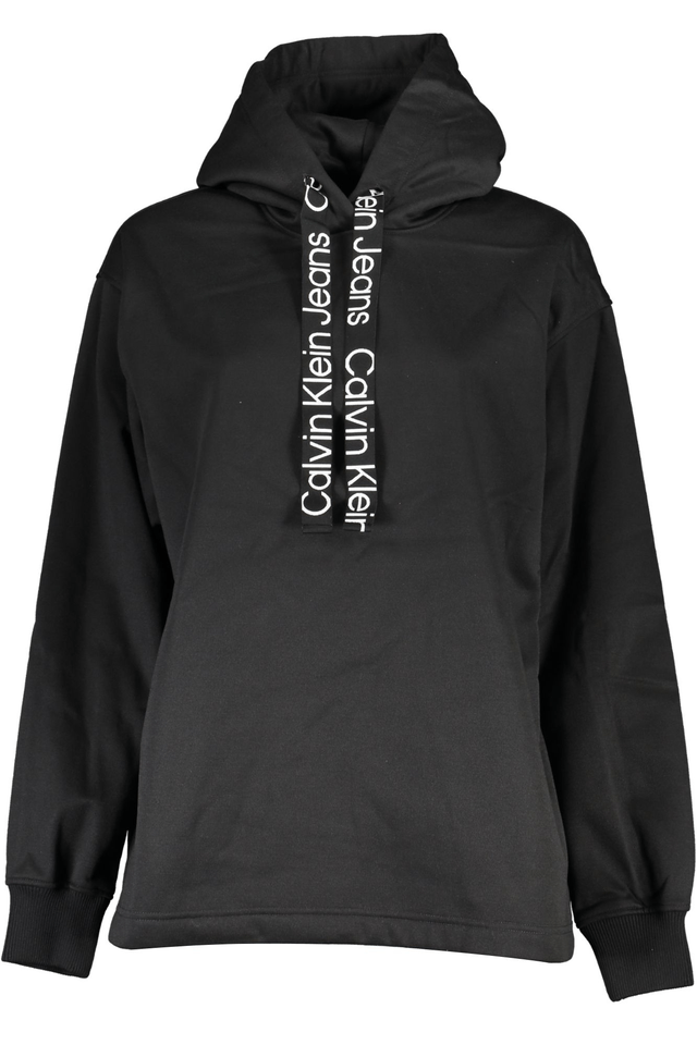 5504CALVIN KLEIN FELPA SENZA ZIP DONNA NERO