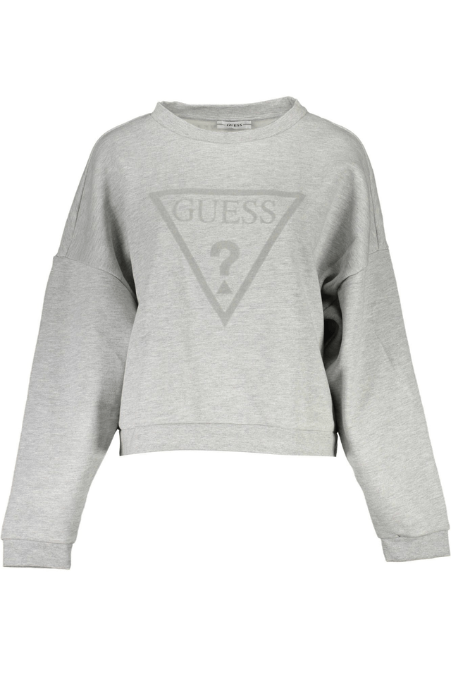 1390GUESS JEANS FELPA SENZA ZIP DONNA GRIGIO