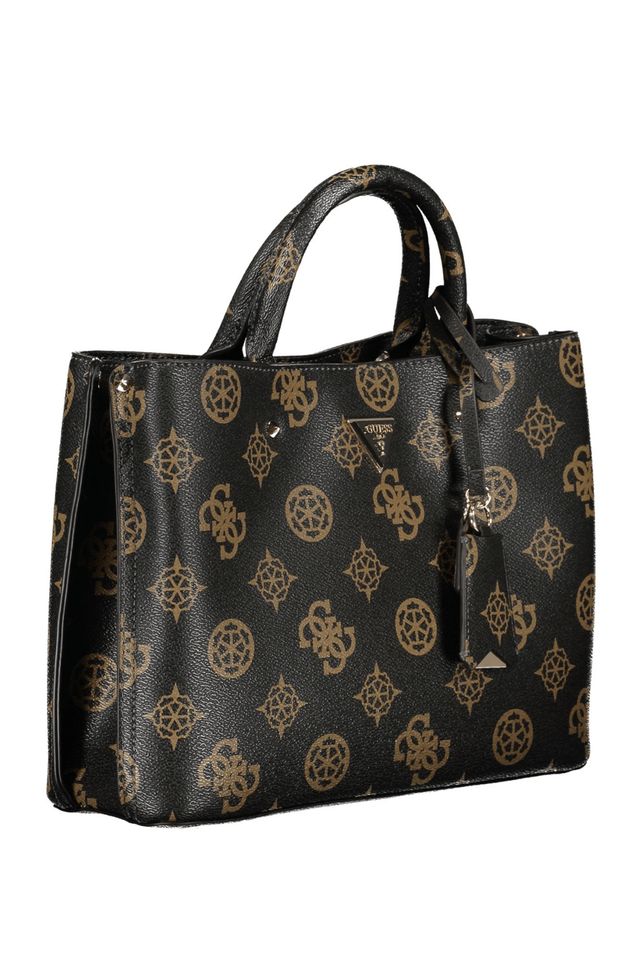 5095GUESS JEANS BORSA DONNA MARRONE