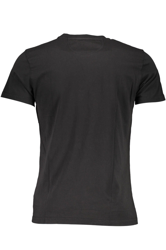 1956LA MARTINA T-SHIRT MANICHE CORTE UOMO NERO