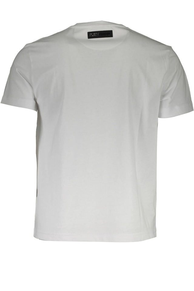 1320PLEIN SPORT T-SHIRT MANICHE CORTE UOMO BIANCO