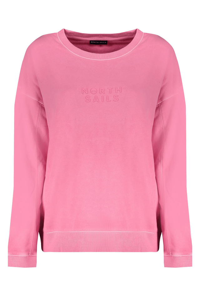 8735NORTH SAILS FELPA SENZA ZIP DONNA ROSA