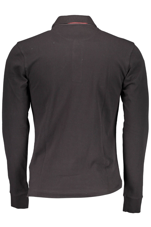 1950LA MARTINA POLO MANICHE LUNGHE UOMO NERO