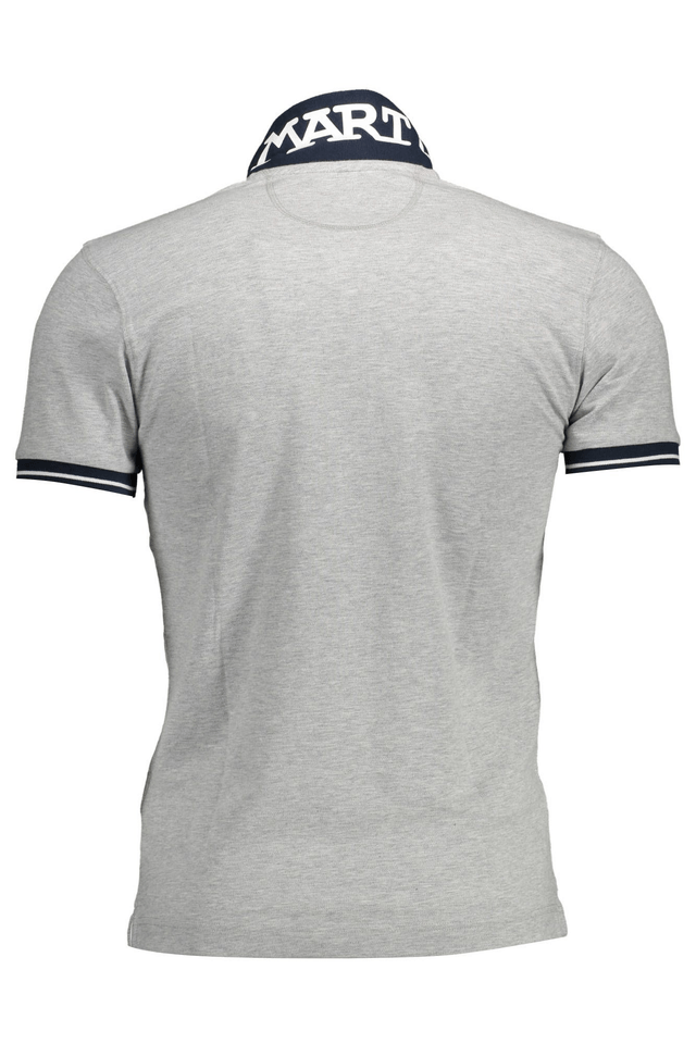 1595LA MARTINA POLO MANICHE CORTE UOMO GRIGIO