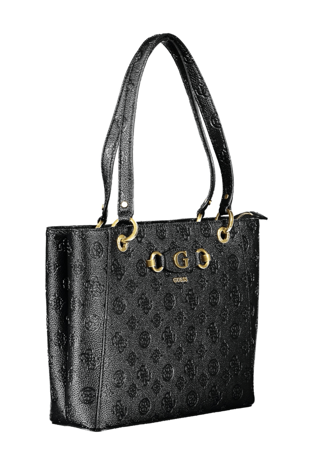 6884GUESS JEANS BORSA DONNA NERO