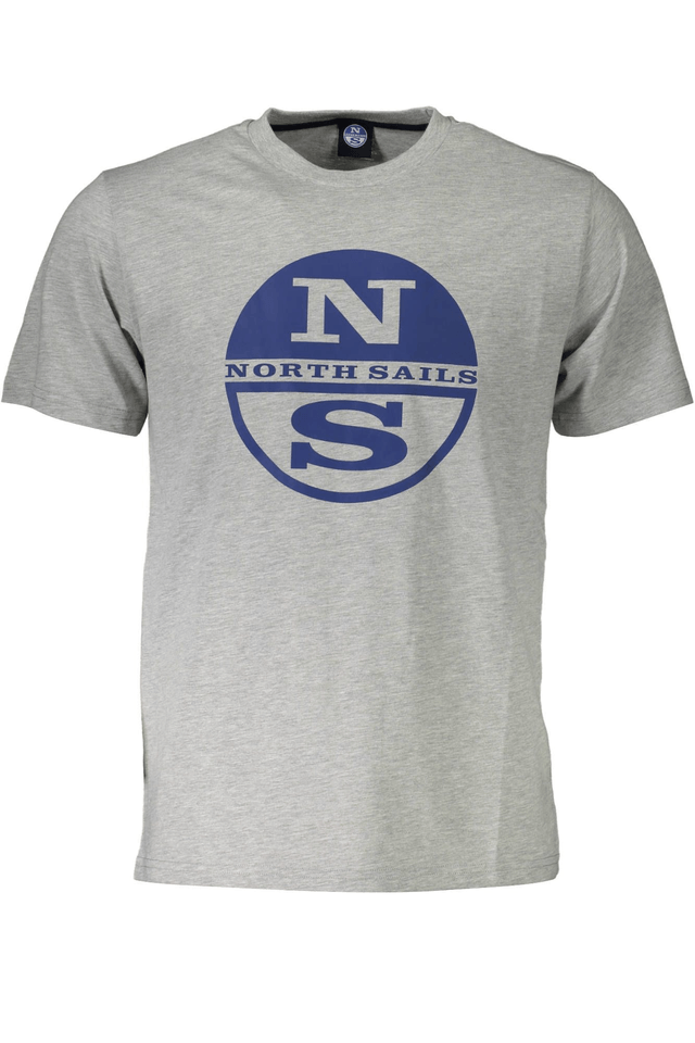 2862NORTH SAILS T-SHIRT MANICHE CORTE UOMO GRIGIO