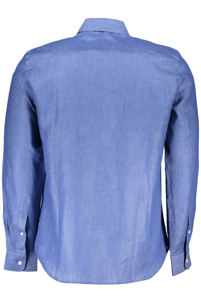 4280NORTH SAILS CAMICIA MANICHE LUNGHE UOMO BLU