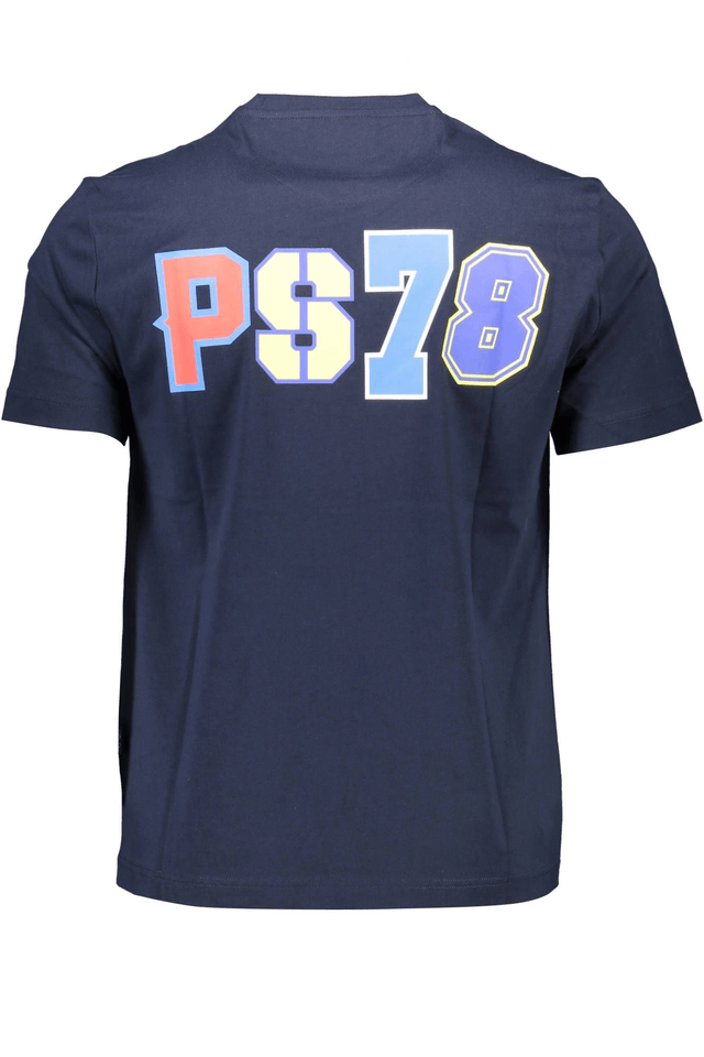 1203PLEIN SPORT T-SHIRT MANICHE CORTE UOMO BLU