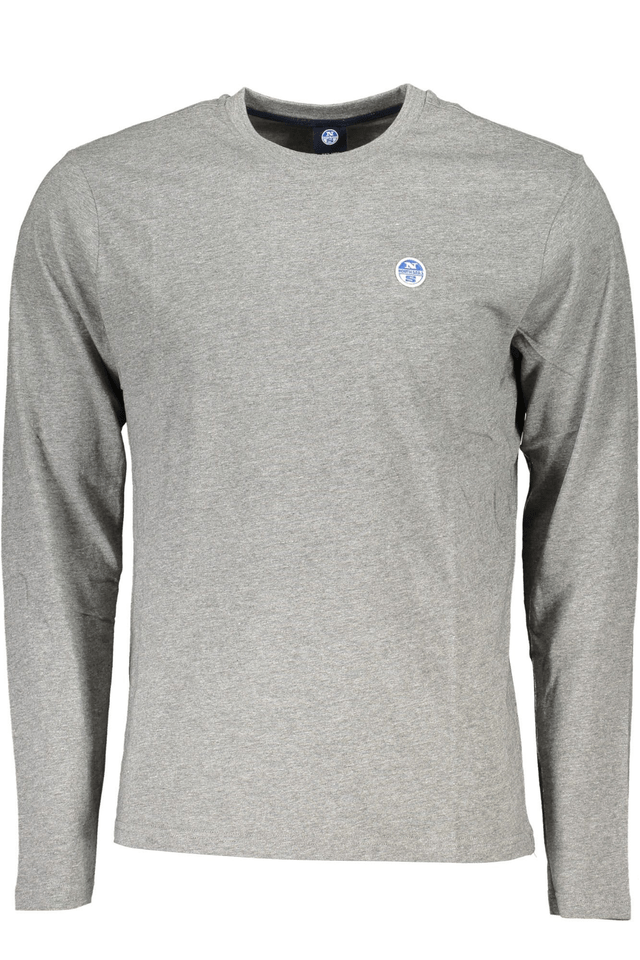 5015NORTH SAILS T-SHIRT MANICHE LUNGHE UOMO GRIGIO
