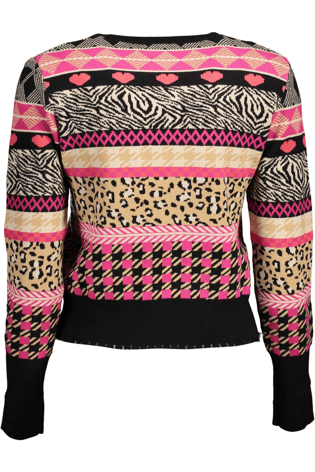 2081DESIGUAL MAGLIA DONNA NERO