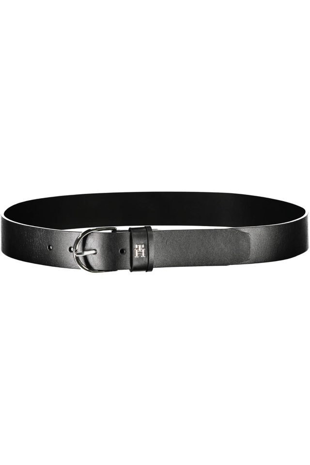 2795TOMMY HILFIGER CINTURA IN PELLE DONNA NERO