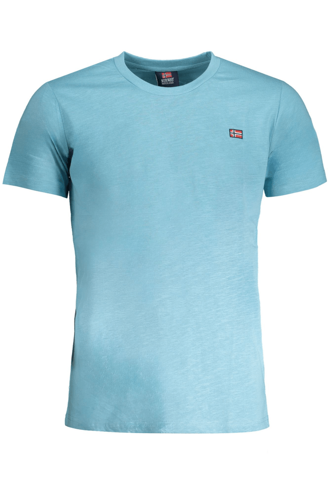8975NORWAY 1963 T-SHIRT MANICHE CORTE UOMO AZZURRO