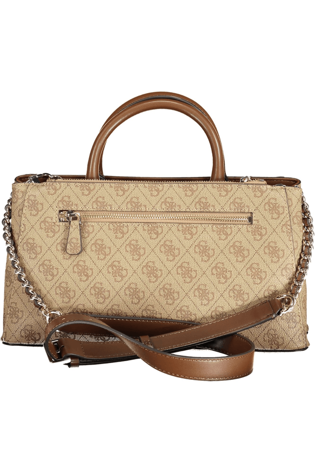 9913GUESS JEANS BORSA DONNA BEIGE