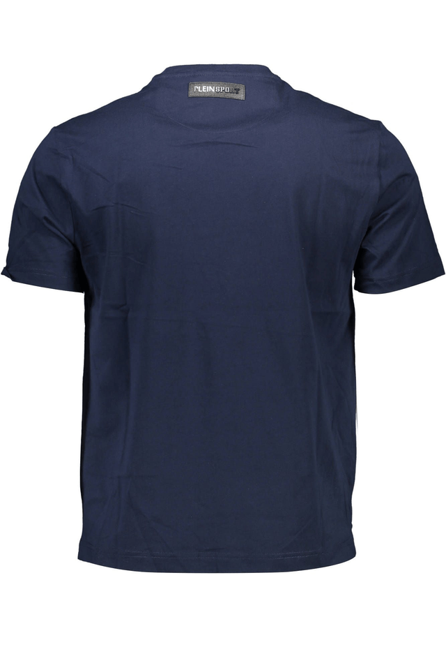 1207PLEIN SPORT T-SHIRT MANICHE CORTE UOMO BLU