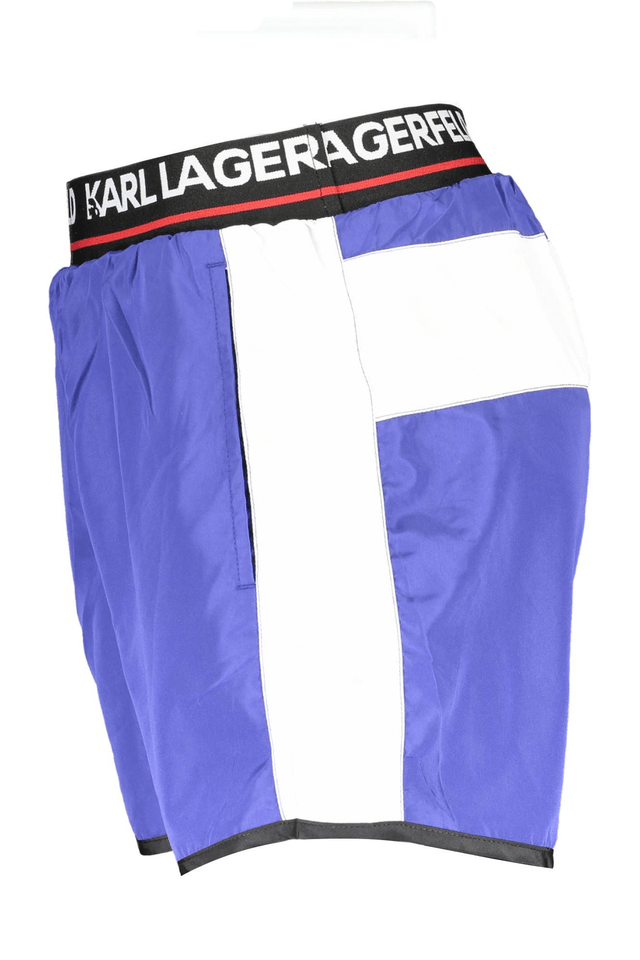 1362KARL LAGERFELD COSTUME PARTE SOTTO UOMO BLU