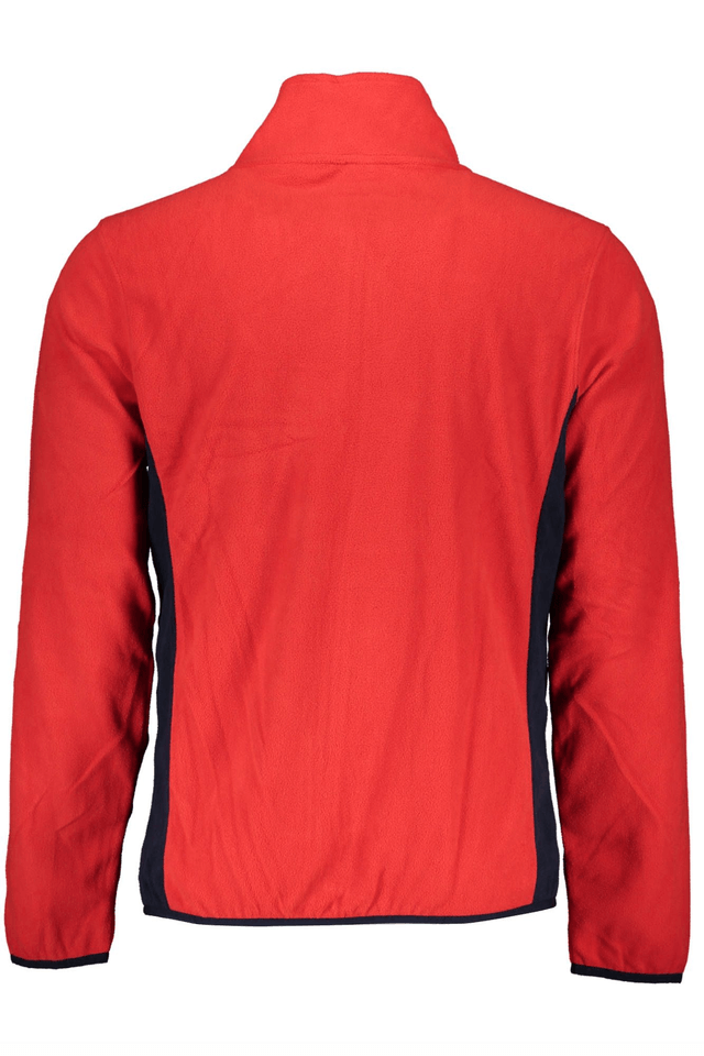 NORWAY 1963 FELPA CON ZIP UOMO ROSSO