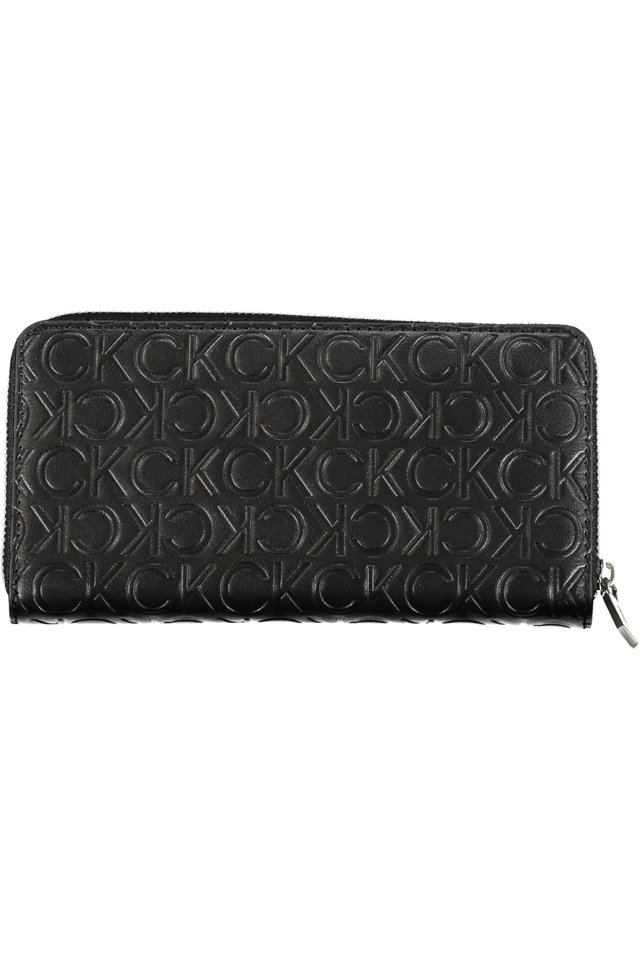 6219CALVIN KLEIN PORTAFOGLIO DONNA NERO