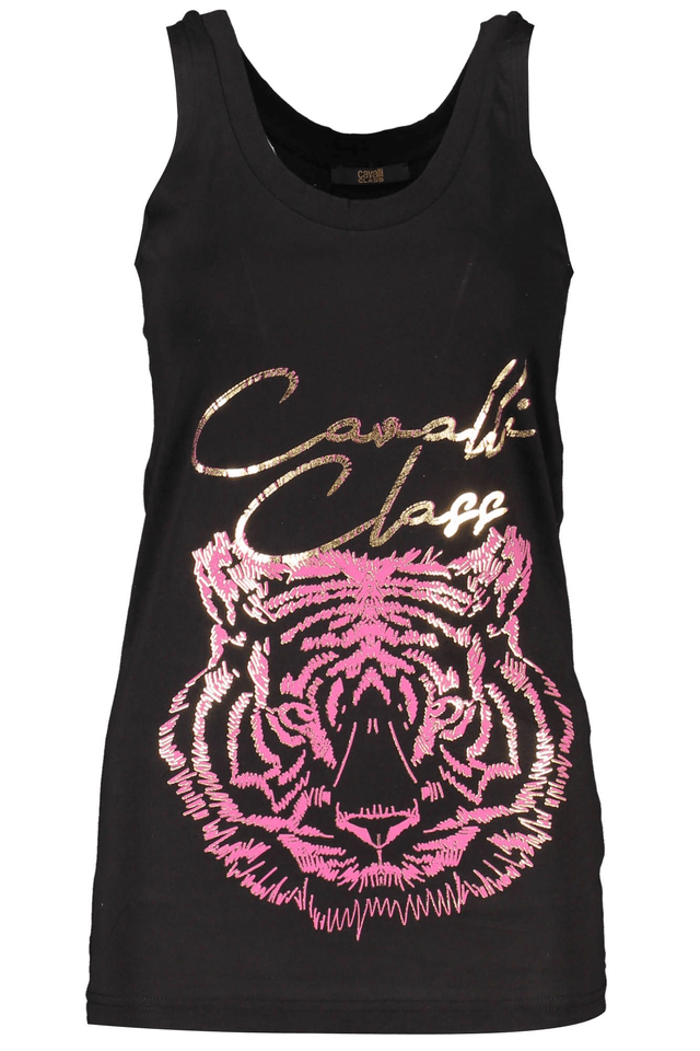 4114CAVALLI CLASS CANOTTA DONNA NERO