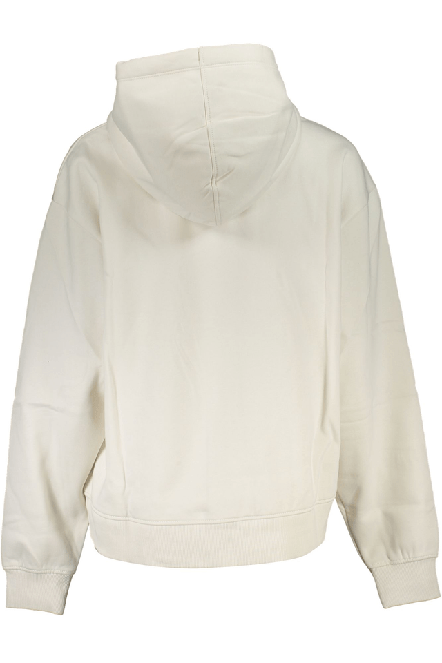 5503CALVIN KLEIN FELPA SENZA ZIP DONNA BIANCO