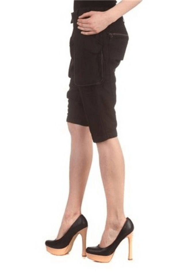 3055ZUELEMENTS PANTALONE BERMUDA DONNA NERO
