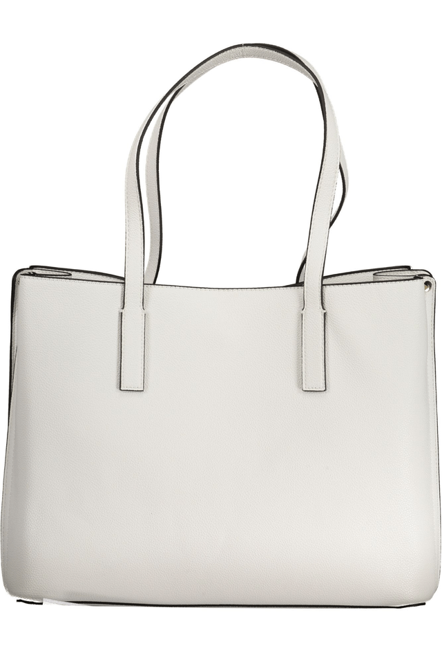 8920GUESS JEANS BORSA DONNA BIANCO