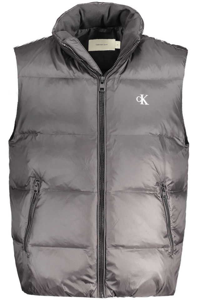 9907CALVIN KLEIN SMANICATO UOMO NERO