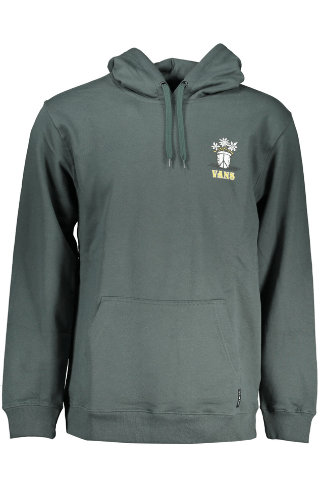 5848VANS FELPA SENZA ZIP UOMO VERDE