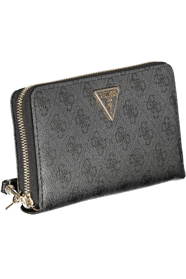 10435GUESS JEANS PORTAFOGLIO DONNA NERO