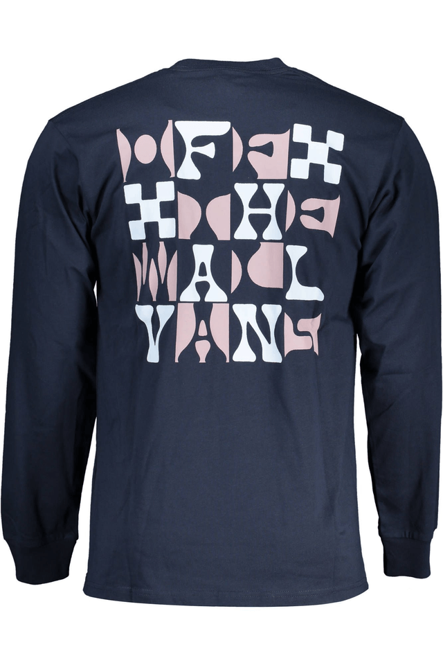 3294VANS T-SHIRT MANICHE LUNGHE UOMO BLU