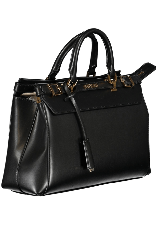 6866GUESS JEANS BORSA DONNA NERO