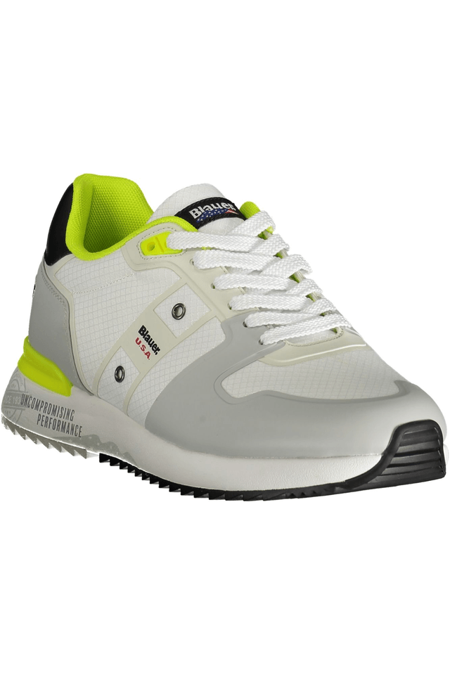 8673BLAUER CALZATURA SPORTIVA UOMO BIANCO