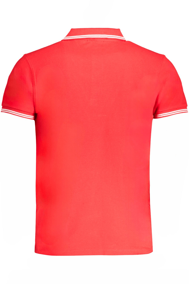 9726CAVALLI CLASS POLO MANICHE CORTE UOMO ROSSO