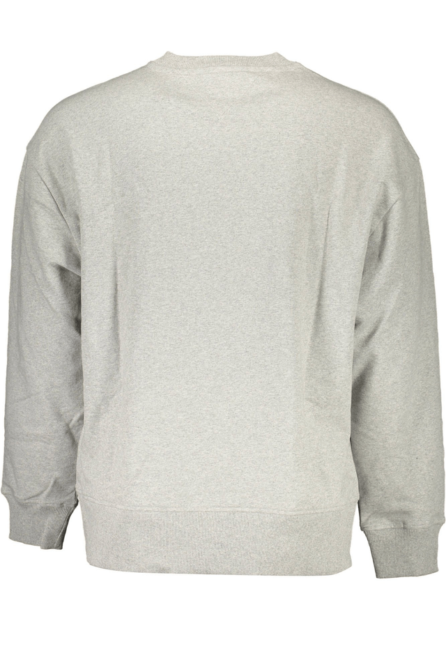 2564TOMMY HILFIGER FELPA SENZA ZIP UOMO GRIGIO