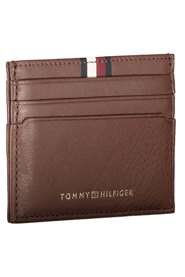 4490TOMMY HILFIGER PORTAFOGLIO UOMO MARRONE