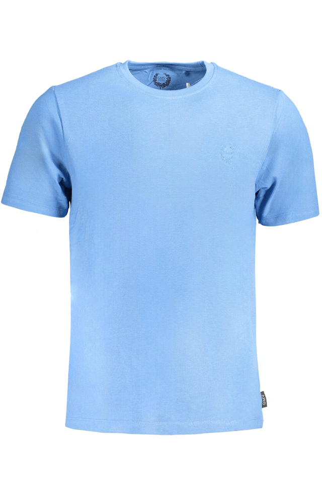 9609GIAN MARCO VENTURI T-SHIRT MANICHE CORTE UOMO AZZURRO