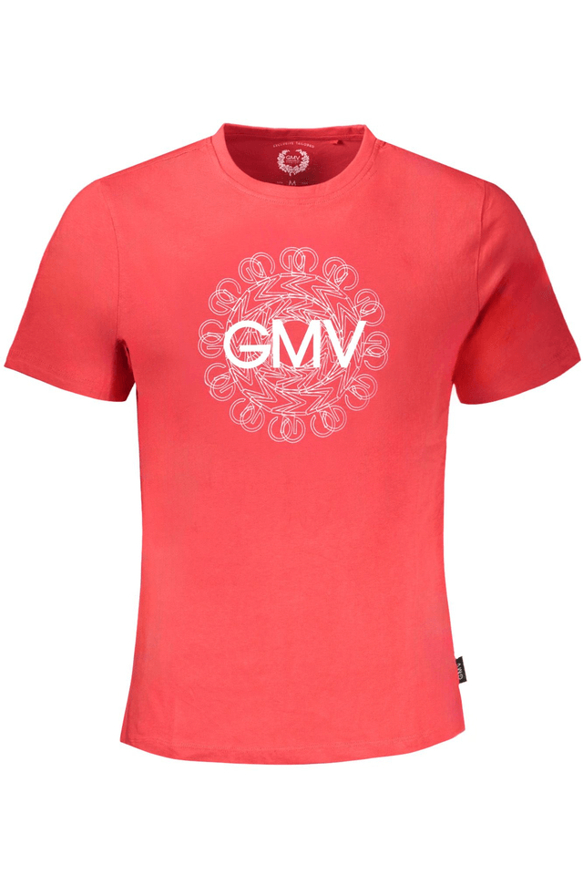 9562GIAN MARCO VENTURI T-SHIRT MANICHE CORTE UOMO ROSSO