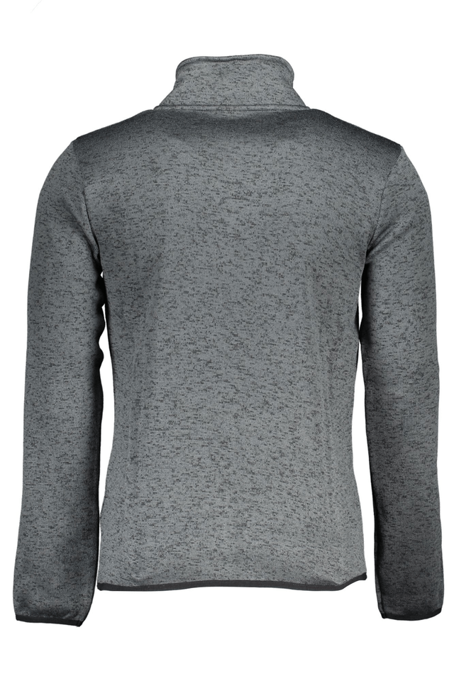 5959NORWAY 1963 FELPA CON ZIP UOMO GRIGIO