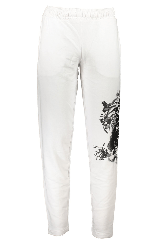 6767CAVALLI CLASS PANTALONE UOMO BIANCO