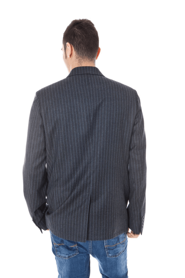 566CALVIN KLEIN GIACCA CLASSICA UOMO GRIGIO