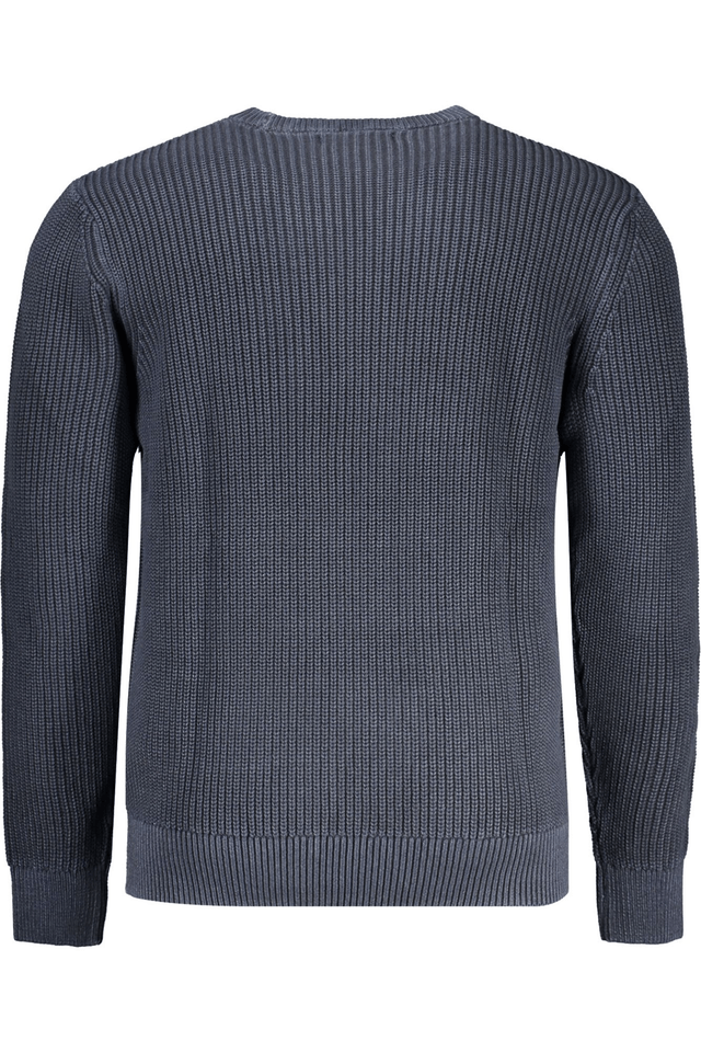 10321GUESS JEANS MAGLIA UOMO BLU