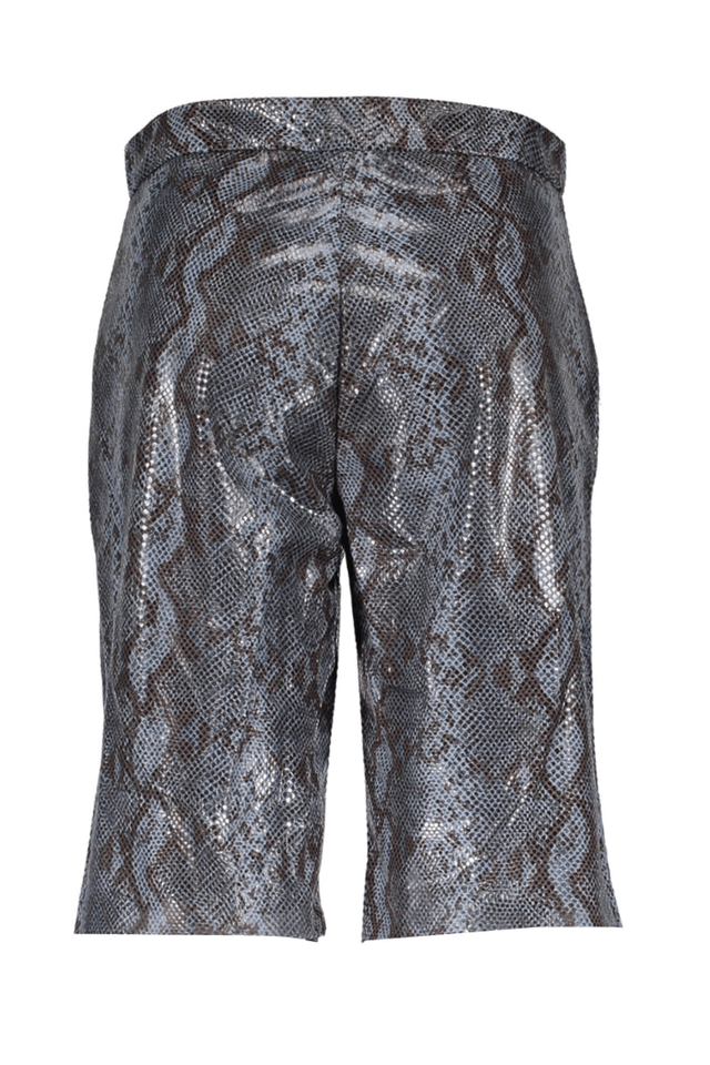 864LIU JO PANTALONE BERMUDA DONNA AZZURRO