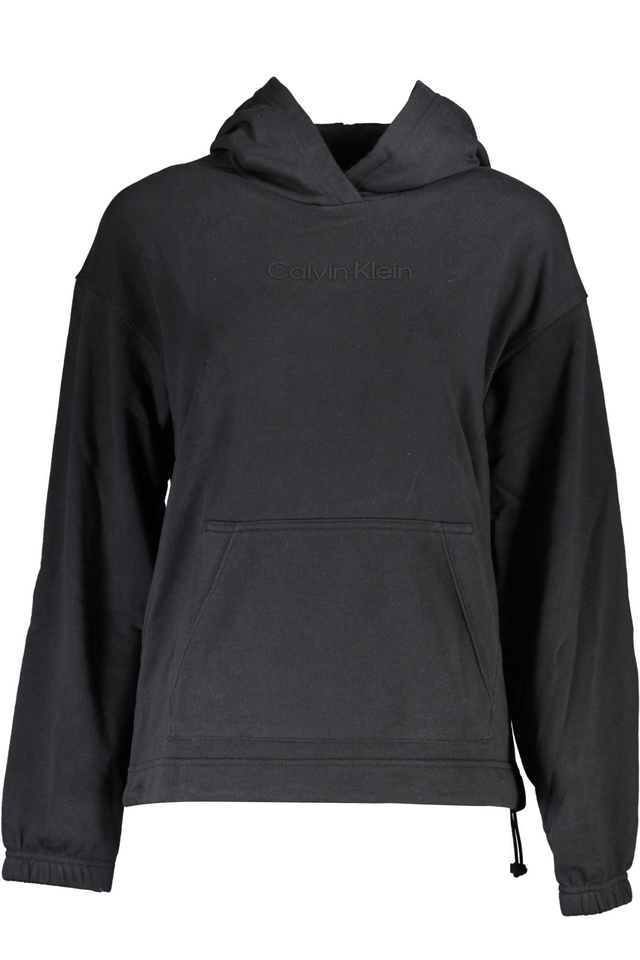 3194CALVIN KLEIN FELPA SENZA ZIP DONNA NERO