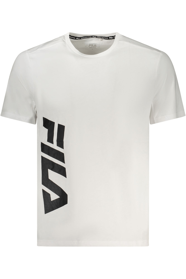 10488FILA T-SHIRT MANICHE CORTE UOMO BIANCO