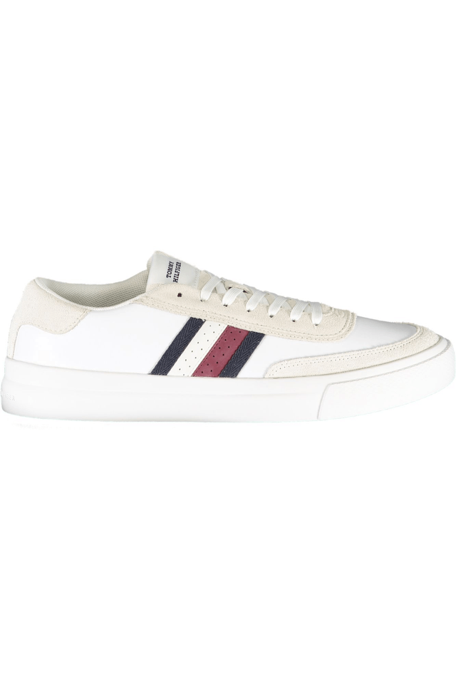 8067TOMMY HILFIGER CALZATURA SPORTIVA UOMO BIANCO