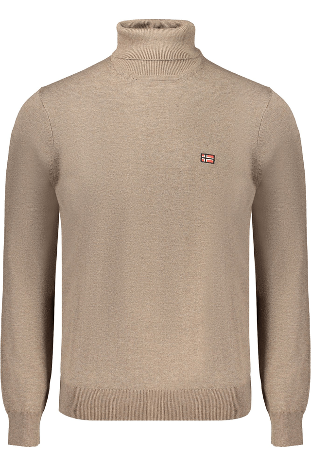 10493NORWAY 1963 MAGLIA UOMO MARRONE