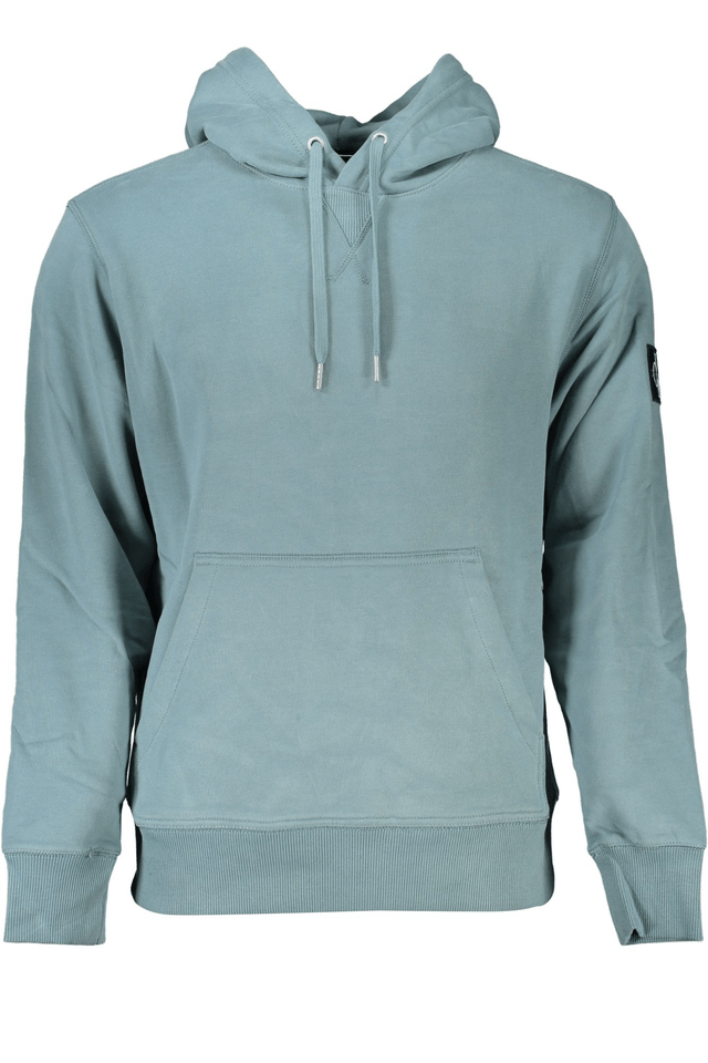 7078CALVIN KLEIN FELPA SENZA ZIP UOMO VERDE
