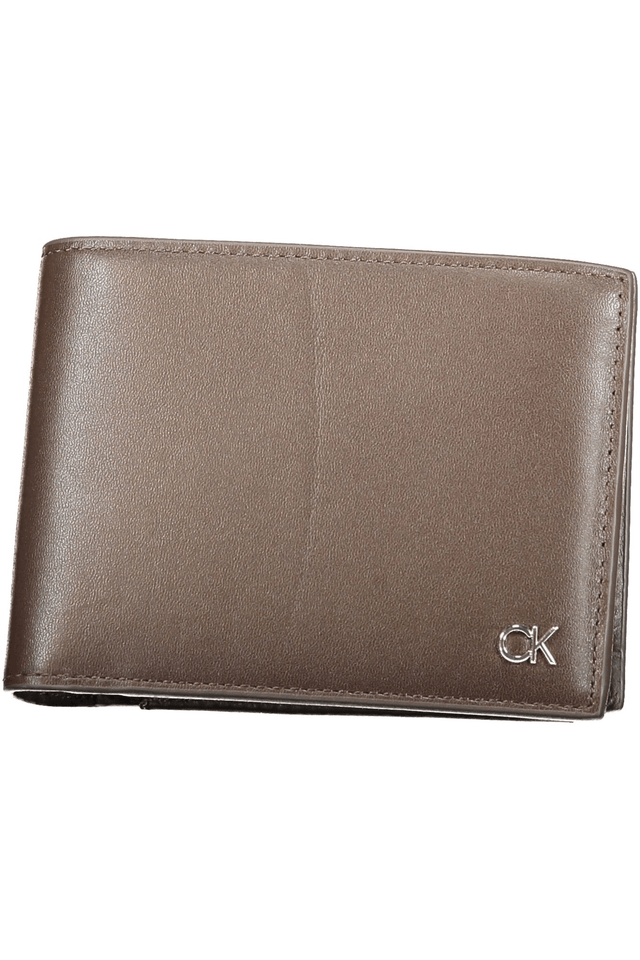 9216CALVIN KLEIN PORTAFOGLIO UOMO MARRONE