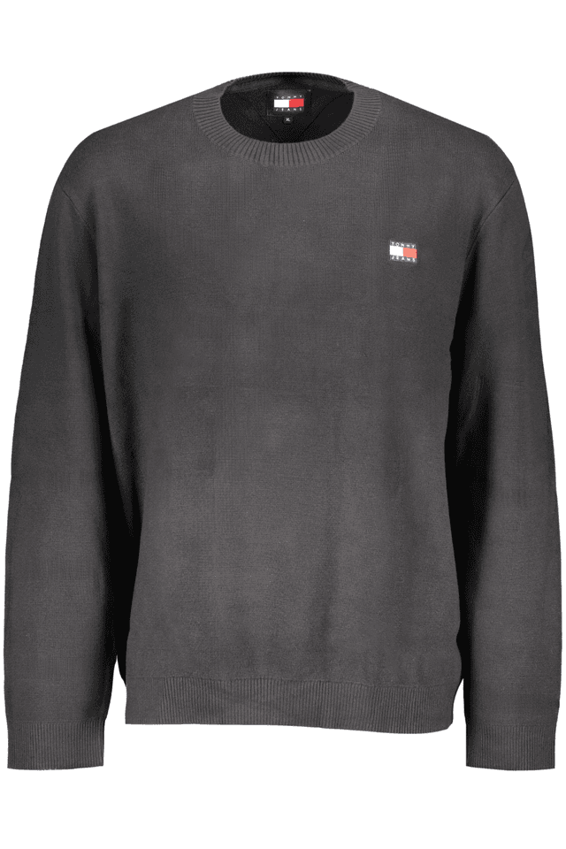 9143TOMMY HILFIGER MAGLIA UOMO NERO